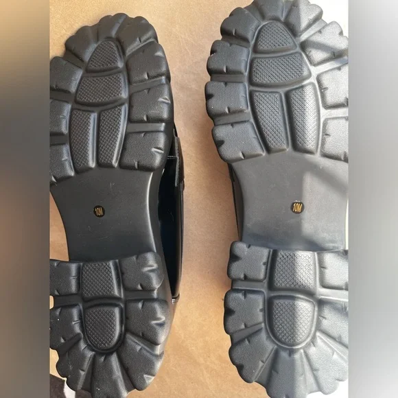 Bar III Black Platform Loafers Shoes Size 10 M - Picture 11 of 12